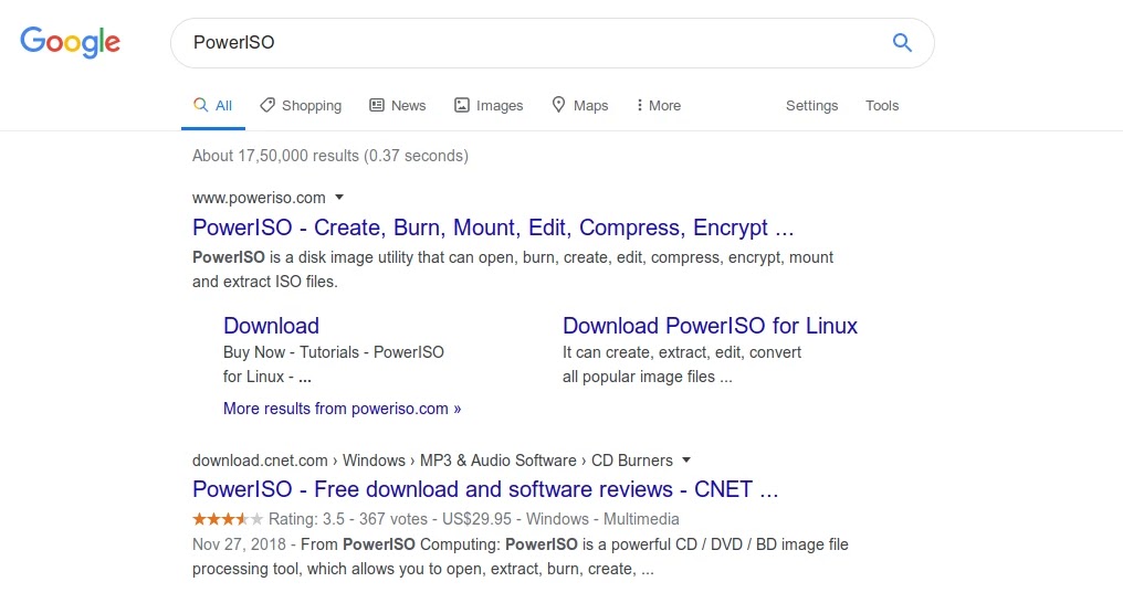Donwload Power ISO Make Bootable USB With Power ISO