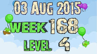 Angry Birds Friends Tournament level 4 Week 168