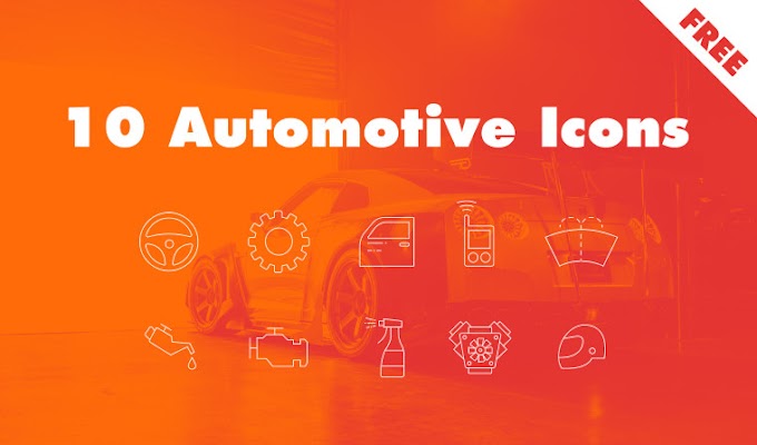10 Icones automotivos free