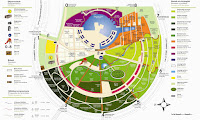 Plano del jardín botánico