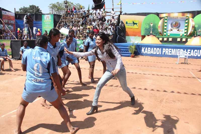 Vijayalakshmi at Womens Kabaddi Match Stills sexy stills