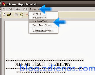 Cara Membackup Konfigurasi Perangkat Cisco Menggunakan Hyperterminal