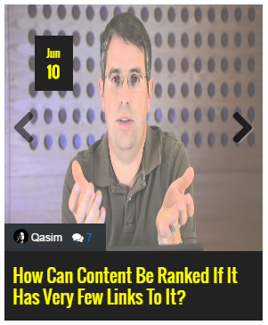 responsive slider for Smartphone 