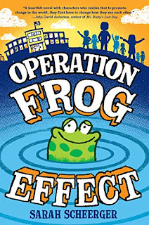 OPERATION FROG EFFECT ~ Sarah Scheerger's Debut Author Spotlight #NewBook #20Questions at Operation Awesome