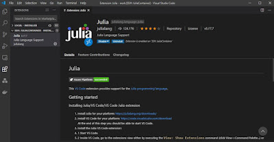 7. VS Code Julia Extension