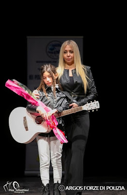 Premio ARGOS Forze di POLIZIA per la Vocal Coach Elisa CAMPITELLI
