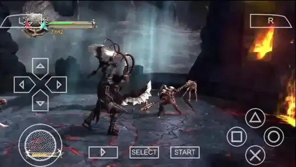 gameplay dante's inferno psp