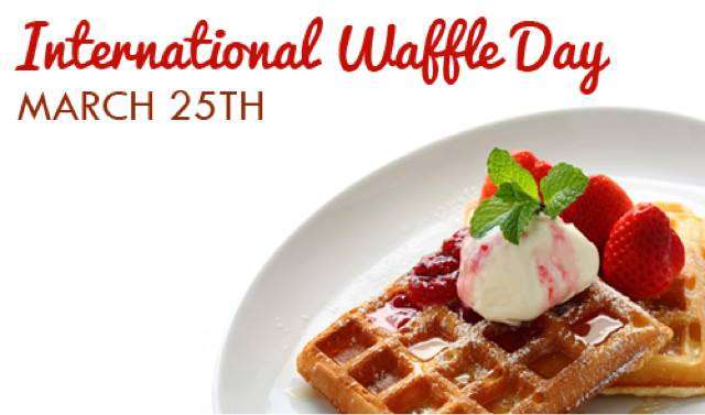 International Waffle Day Wishes Sweet Images