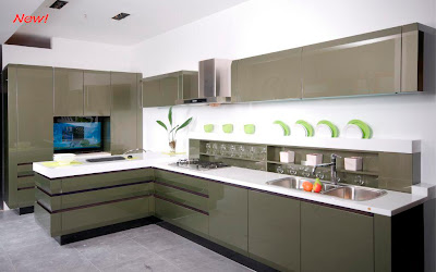 Contemporary European Style Modern Kitchen Cabinets 