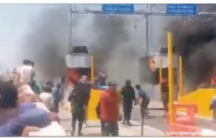 MASSIVE Protests Against Communist President as Inflation Surges and Food Shortages Hit Peru — Protesters Hurl Rocks at Police Buses, Loot Milk Truck