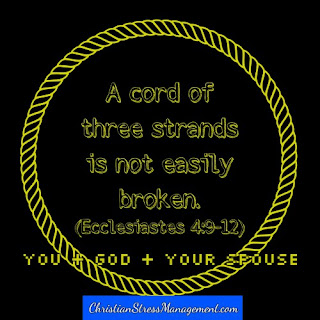 A cord of three strands is not easily broken. (Ecclesiastes 4:12)