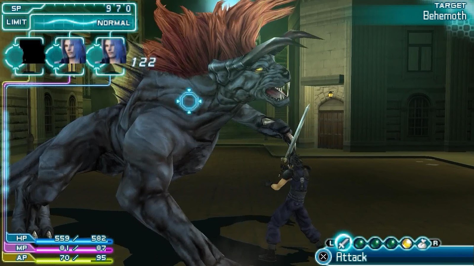 Crisis Core Final Fantasy VII ISO for PPSSPP