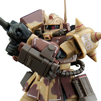 P-Bandai HG 1/144 ZAKU DESERT TYPE(DOUBLE ANTENNA TYPE) Color Guide & Paint Conversion Chart