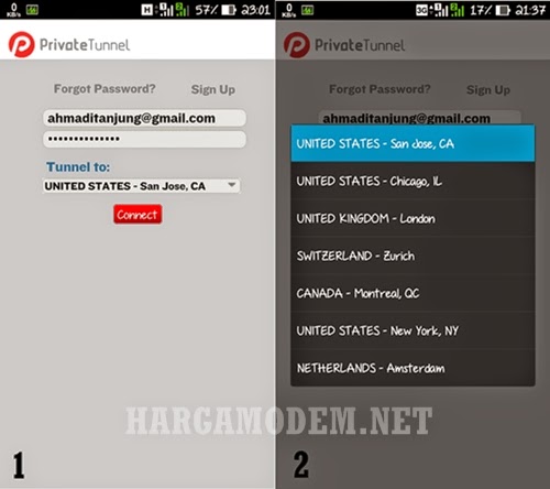 Trik Internet Gratis Android