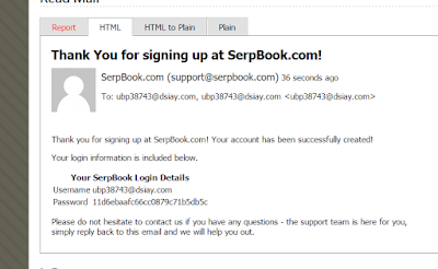How to Make a free account at Serpbook.com