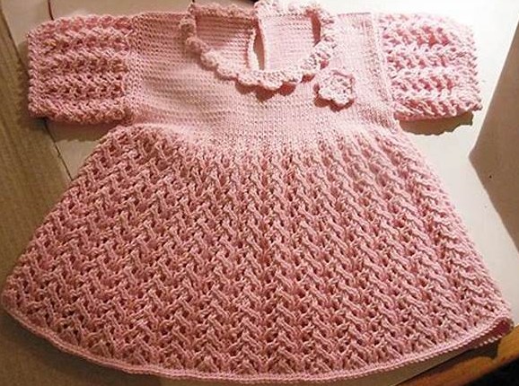 Baby Kleid Stricken Anleitung Kostenlos