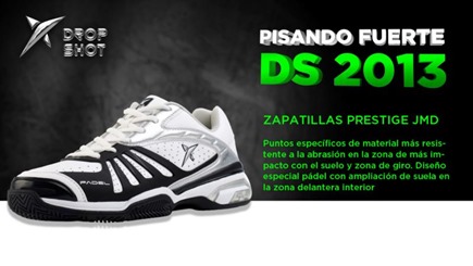Nueva línea de calzado deportivo Drop Shot 2013: tecnología al servicio del jugador.