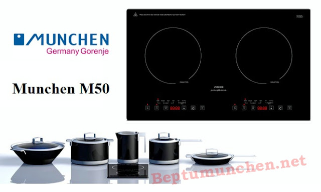 Khuyến mãi khi mua bếp từ munchen m50