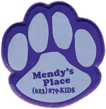 Free Mendys Place Paw Print Reflector