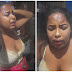 MULHER DE CADEEIRO LEVANDO UM SALVE POR TER TRAÍDO O PRESENTE DE DEUS