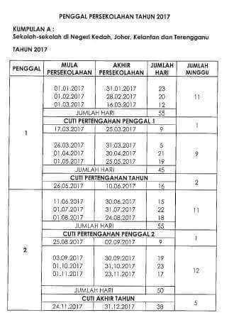 Cuti Umum Negeri Kedah 2017 Penggal Sekolah Cuti Am 2017 Masa Ini Lah Korang Kena Start Check Cuti Umum Tahun Depan Dan Rancang Percutian Korang Untuk Tahun Depan Kill
