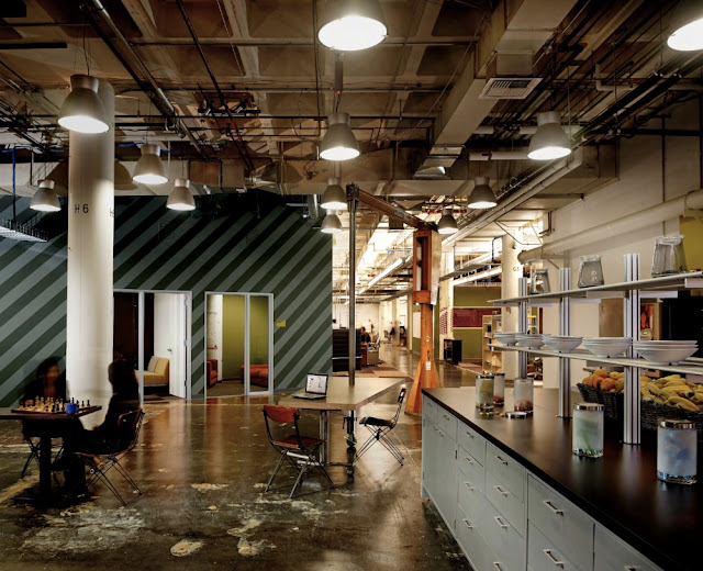 Green Pear Diaries, interiorismo, oficinas, oficinas de Facebook en Palo Alto, California