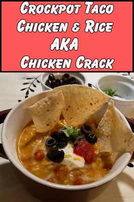 Crockpot Taco Chicken & Rice AKA Chicken Crack