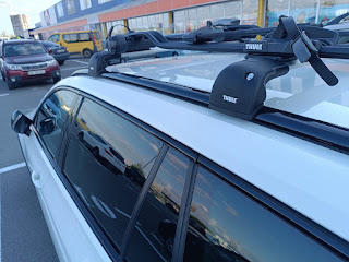 Roof rack bar Thule Wingbar Edge VW Passat B8 Variant/ Alltrack