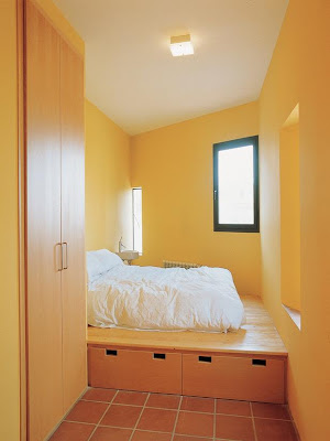 Small bedroom storage