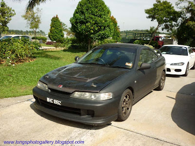 Matte Black Integra Type R DC2