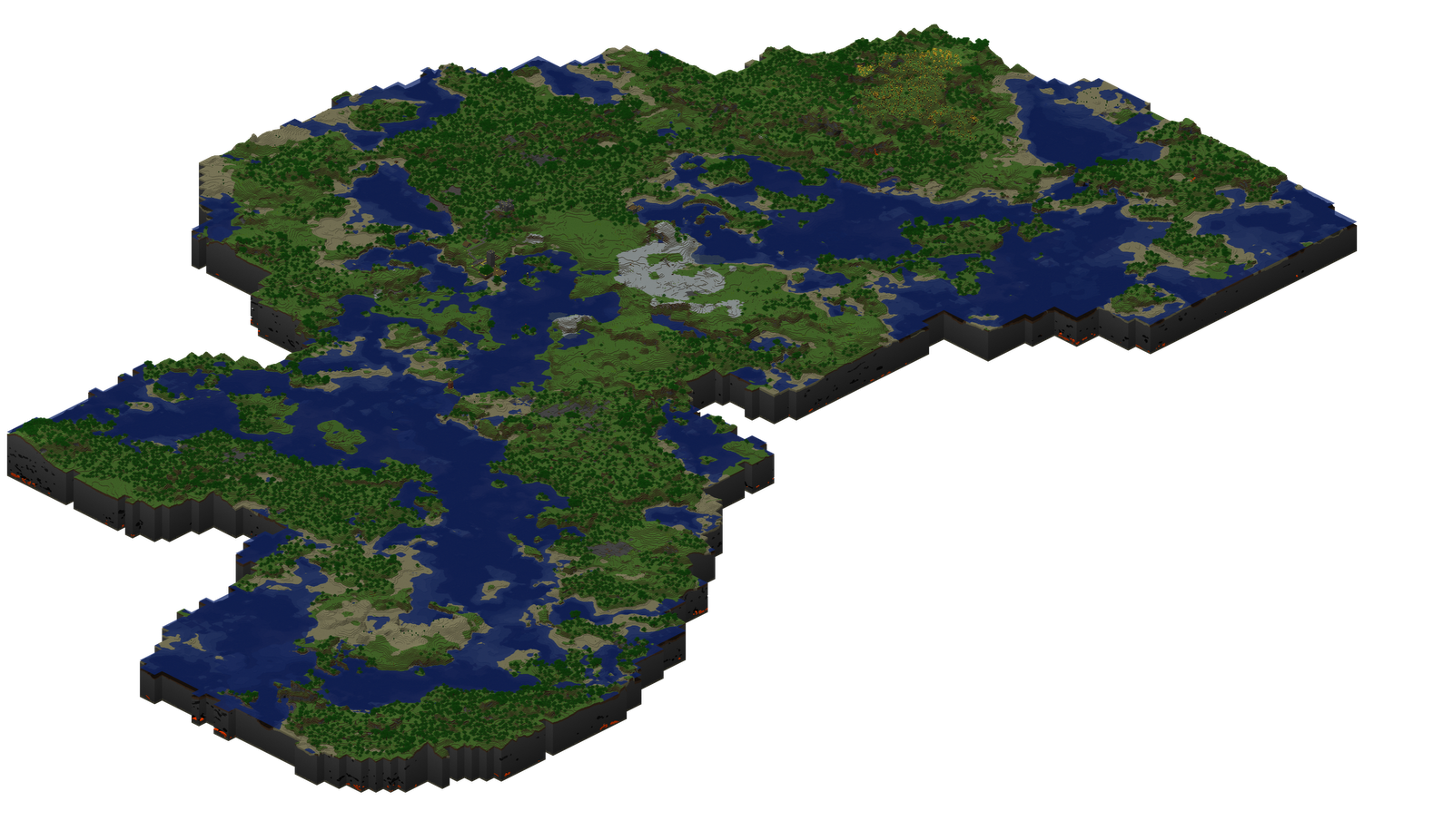 Map Of The World Minecraft Here is the most recent map of my Minecraft world. Click the image for an enlarged view.
