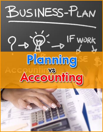 Planning vs. Accounting