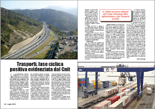 LUGLIO 2018 PAG 40 - Trasporti, fase ciclica positiva evidenziata dal Cnit