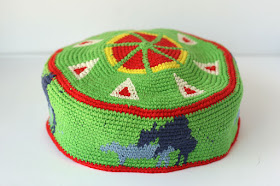 Tapestry crochet hat caws by TomToy