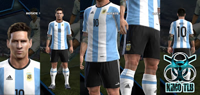 Argentina Kit Copa 2016 Centenario By KIMO T.L.B 19