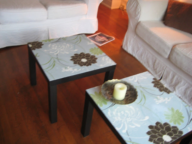 fabric top coffee table