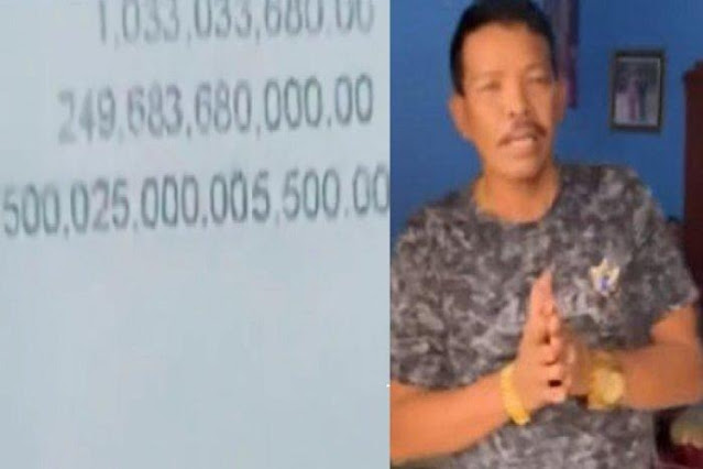 Viral Sultan Asal Banjarmasin Pamer Saldo 500 T