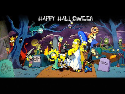 Simpsons Halloween Wallpaper