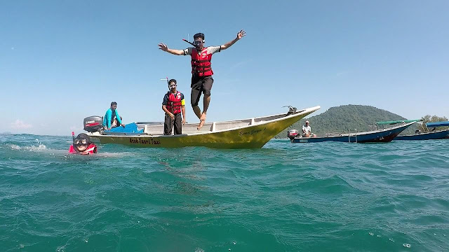 Snorkeling at Perhentian Island, Terengganu, Malaysia