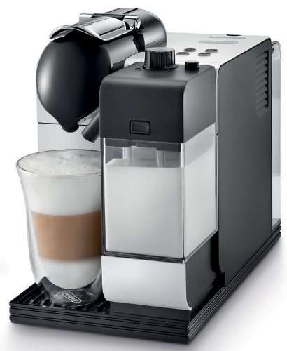 DeLonghi Silver Lattissima Plus Nespresso Capsule System