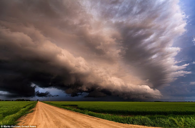 Storms in Tornado Alley in Texas (by Marko Korosec)