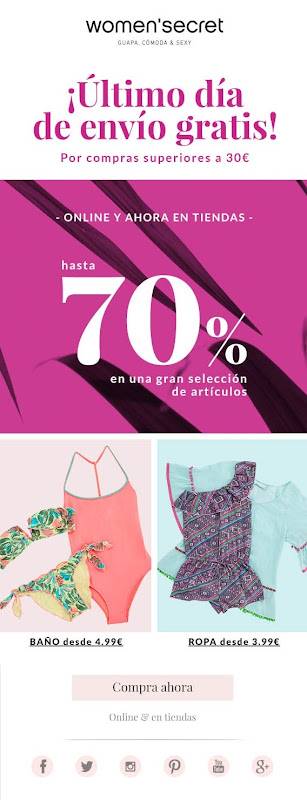 Campañas de email marketing para Tienda Online