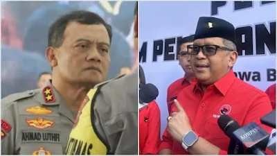 Hasto Sebut Ahmad Luthfi Terima Laporan Judol Rp 1,5 Triliun saat jadi Kapolda, yang Ngelapor Diblok