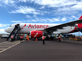Avianca air to Baltra Airport