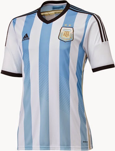 Argentinien Home Fußballtrikot WM 2014-2015