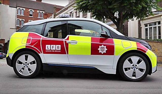 BMW i3s Are Now Equipping the London Fire Brigade