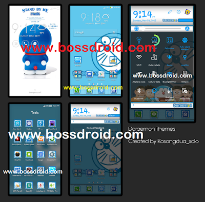 Theme Doraemon For Asus Zenfone 2 , 4 , 5 , 6