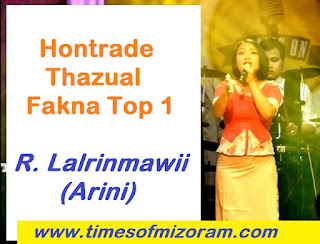 Hontrade Ṭhazual Fakna R. Lalrinmawii (Arini)  khum thei an la awm lo