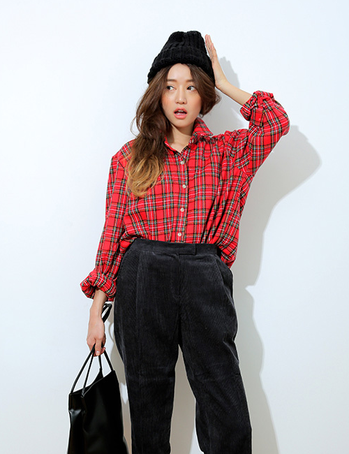 Red Checkered Shirt