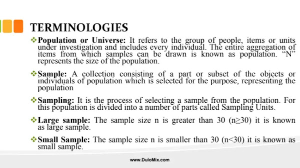 Sample and Sampling Technique PDF / PPT